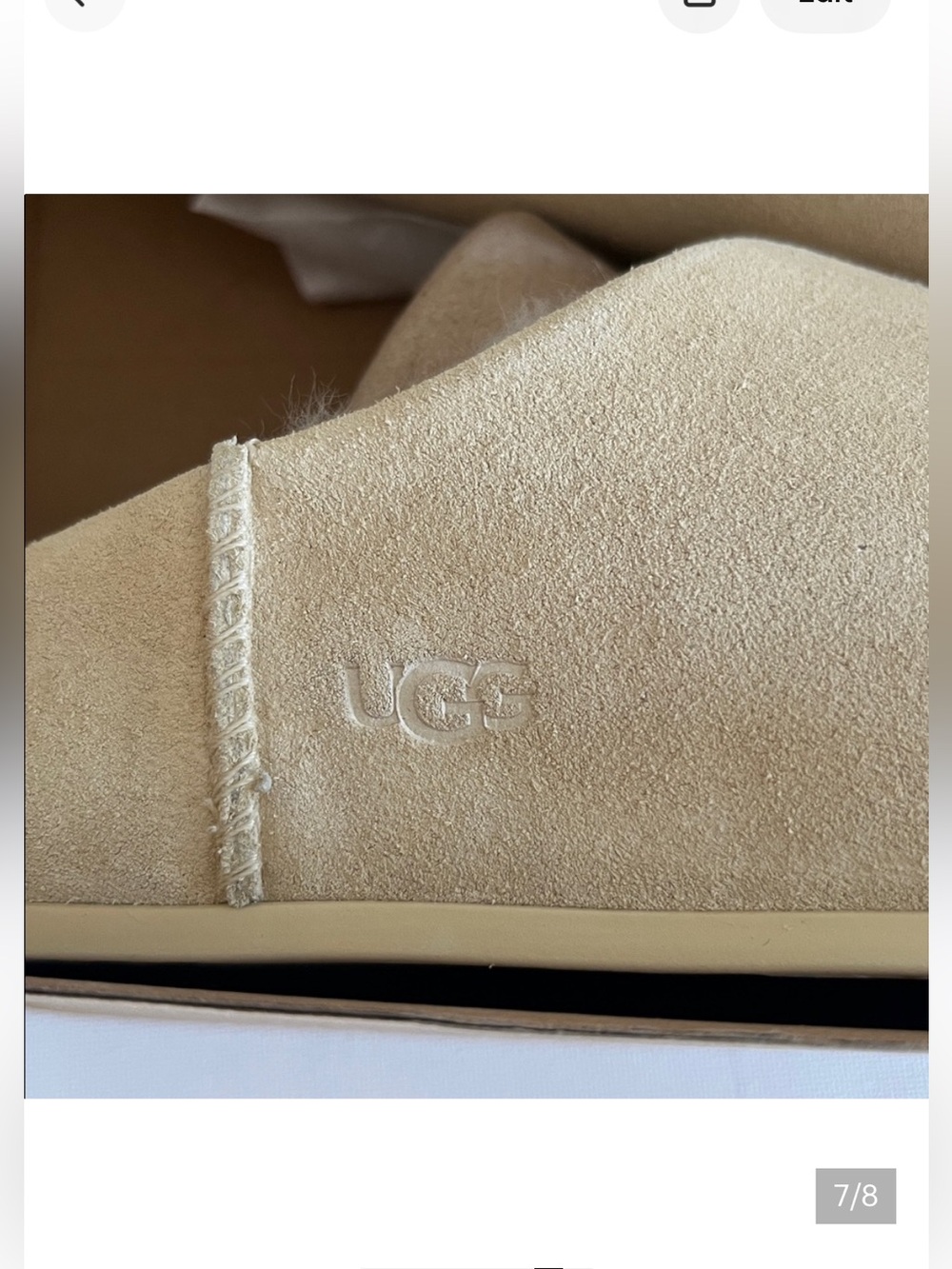 UGG® ELEA SLIP-ON CLOGS - Picture 5 of 7